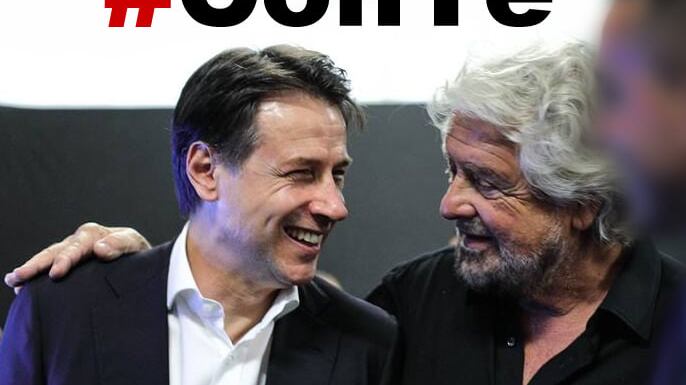 Grillo fa da sponsor a #ConTe. E Di Maio resta... "sfocato"