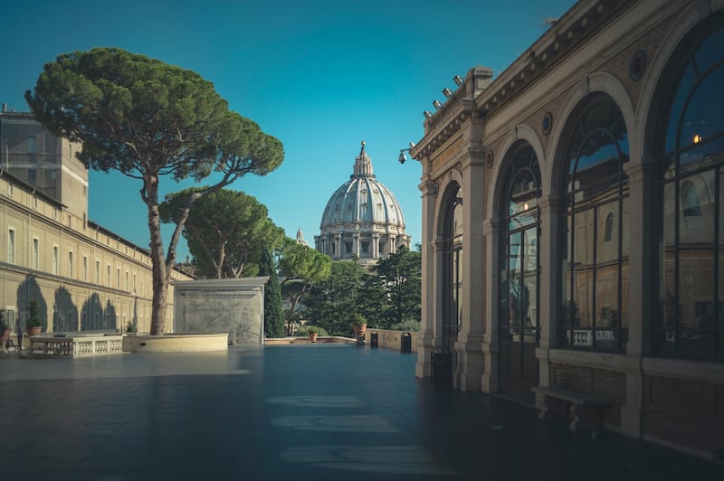 Cupola di San Pietro vista dal Vaticano