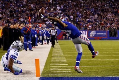 Al Bello, secondo premio negli Sport Singles. Touchdown nel match tra Dallas e Giants