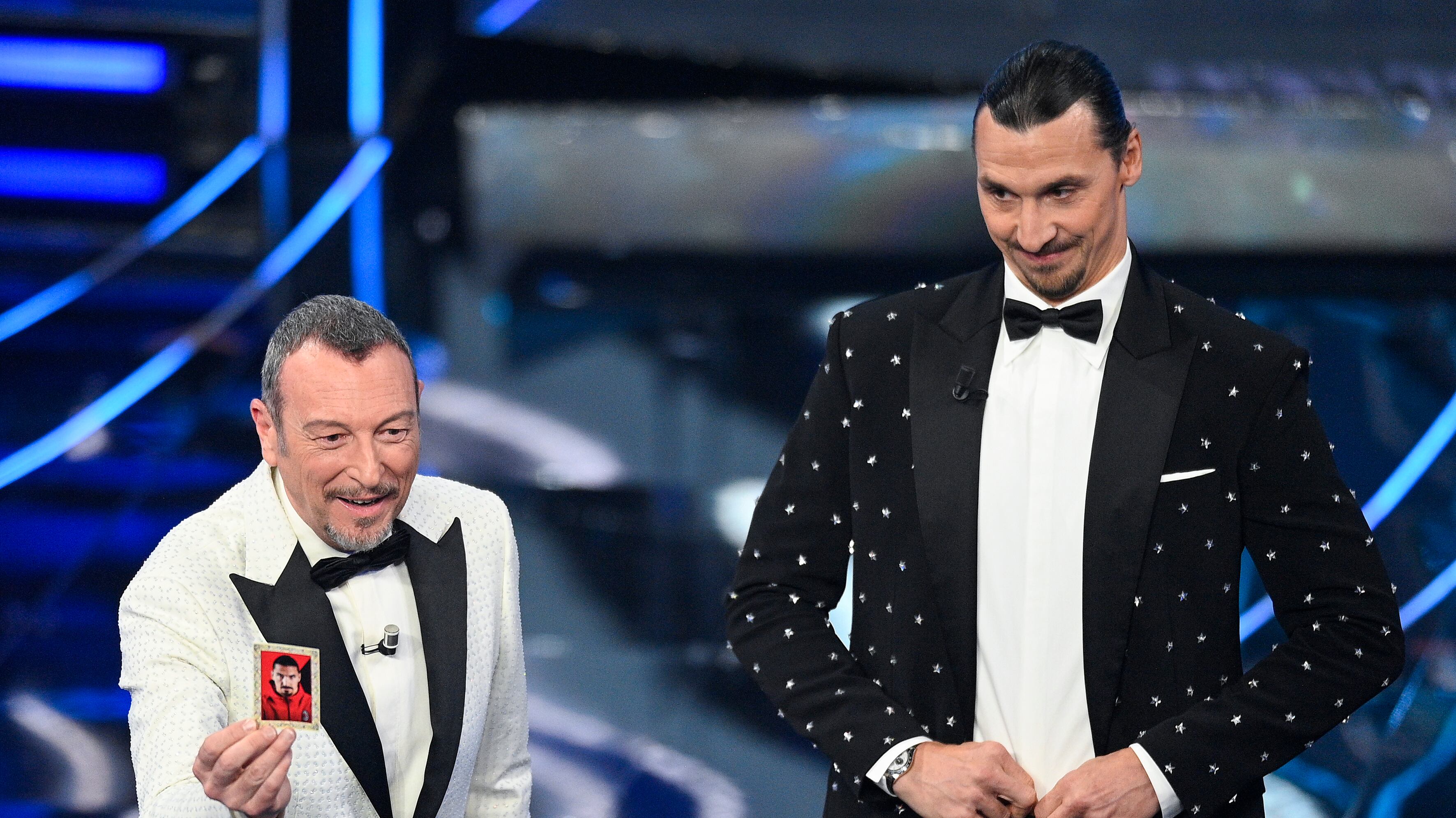 "Che ci fai qui?". Il ritorno a sorpresa di Ibrahimovic a Sanremo