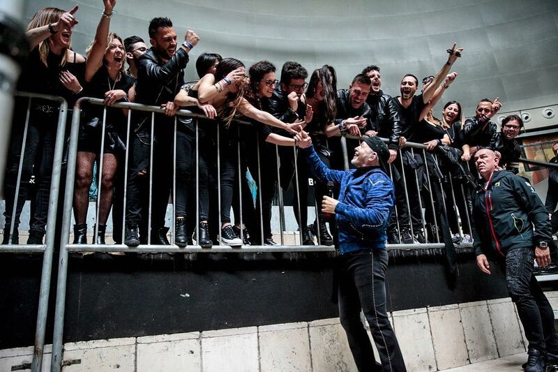 Vasco Rossi prove generali con i fan 4