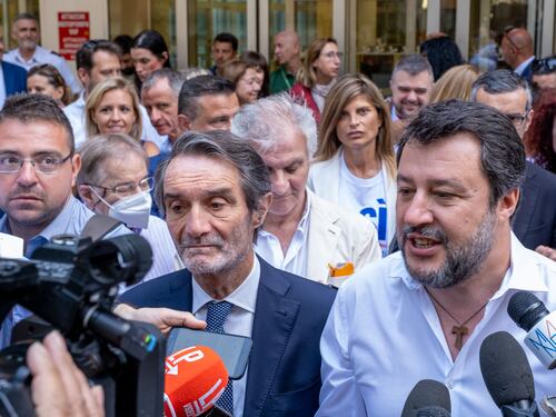 Salvini, avanti adagio: "Fontana è mio candidato ma non voglio imporlo"