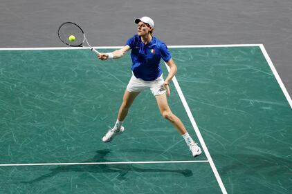 L'Italia vola in finale di Coppa Davis: le immagini più belle della sfida contro la Serbia 4