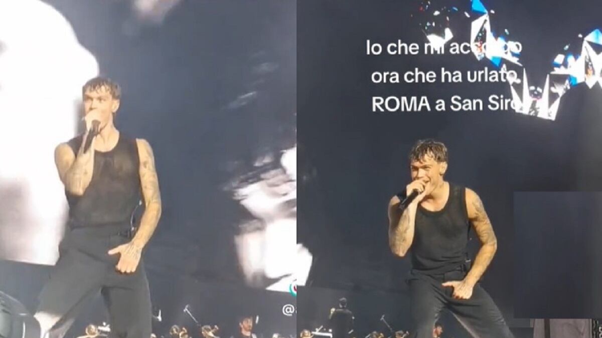 La gaffe di Blanco durante il concerto: cosa è successo a San Siro