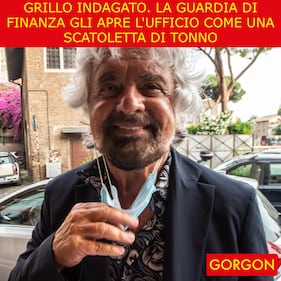 Ecco la satira del giorno. Beppe Grillo indagato 1
