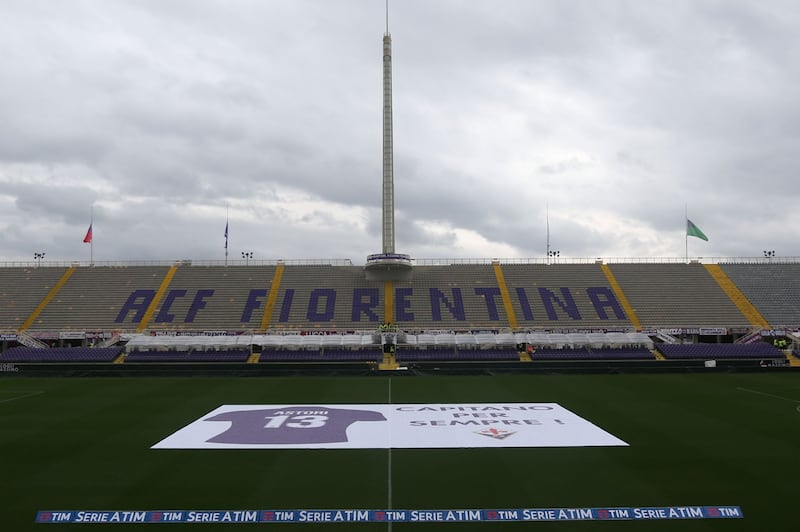 L'omaggio della Fiorentina a Davide Astori 12