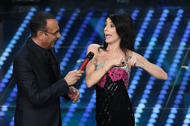 Sanremo, la mossa sexi di Giorgia per non perdere l'abito 15