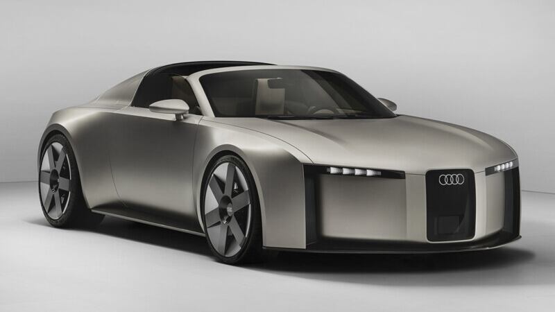 Audi svela a Milano la Concept C, auto del futuro ispirata al passato