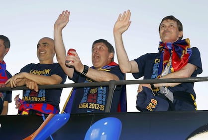 Ecco i festeggiamenti dei grandi club europei di calcio 13