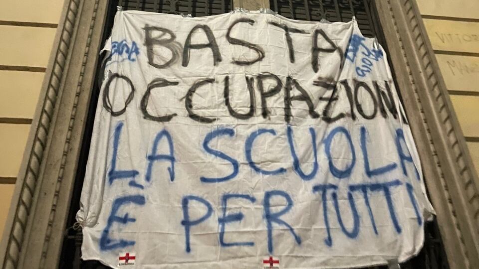 Giovani leghisti difendono chi non vuole "okkupare"