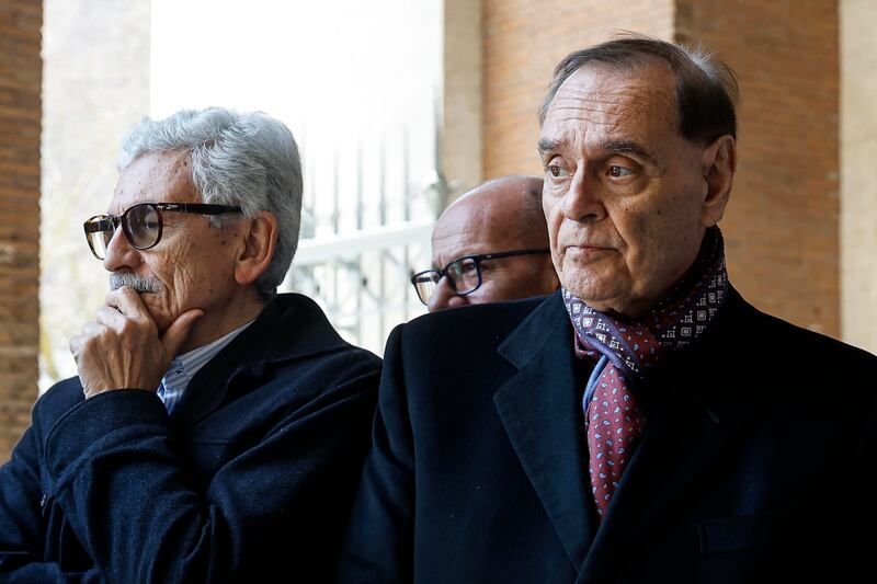 Da Mastella a Gasparri: chi c'era ai funerali di Pomicino - Le foto 1