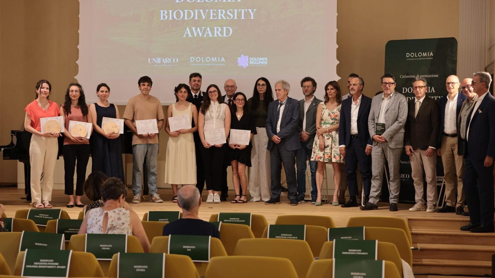 Dolomia Biodiversity Award: proclamati a Belluno i vincitori della prima edizione