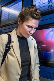 Amanda Knox atterra a Milano: il ritorno in Italia 13