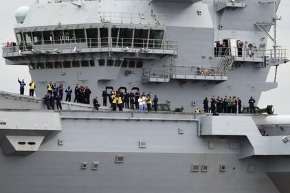 La Queen Elizabeth prende il mare 3