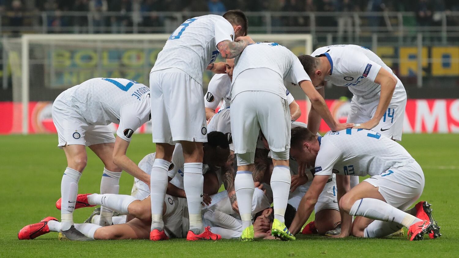 L'Inter doma 4-0 il Rapid Vienna: nerazzurri agli ottavi di Europa League