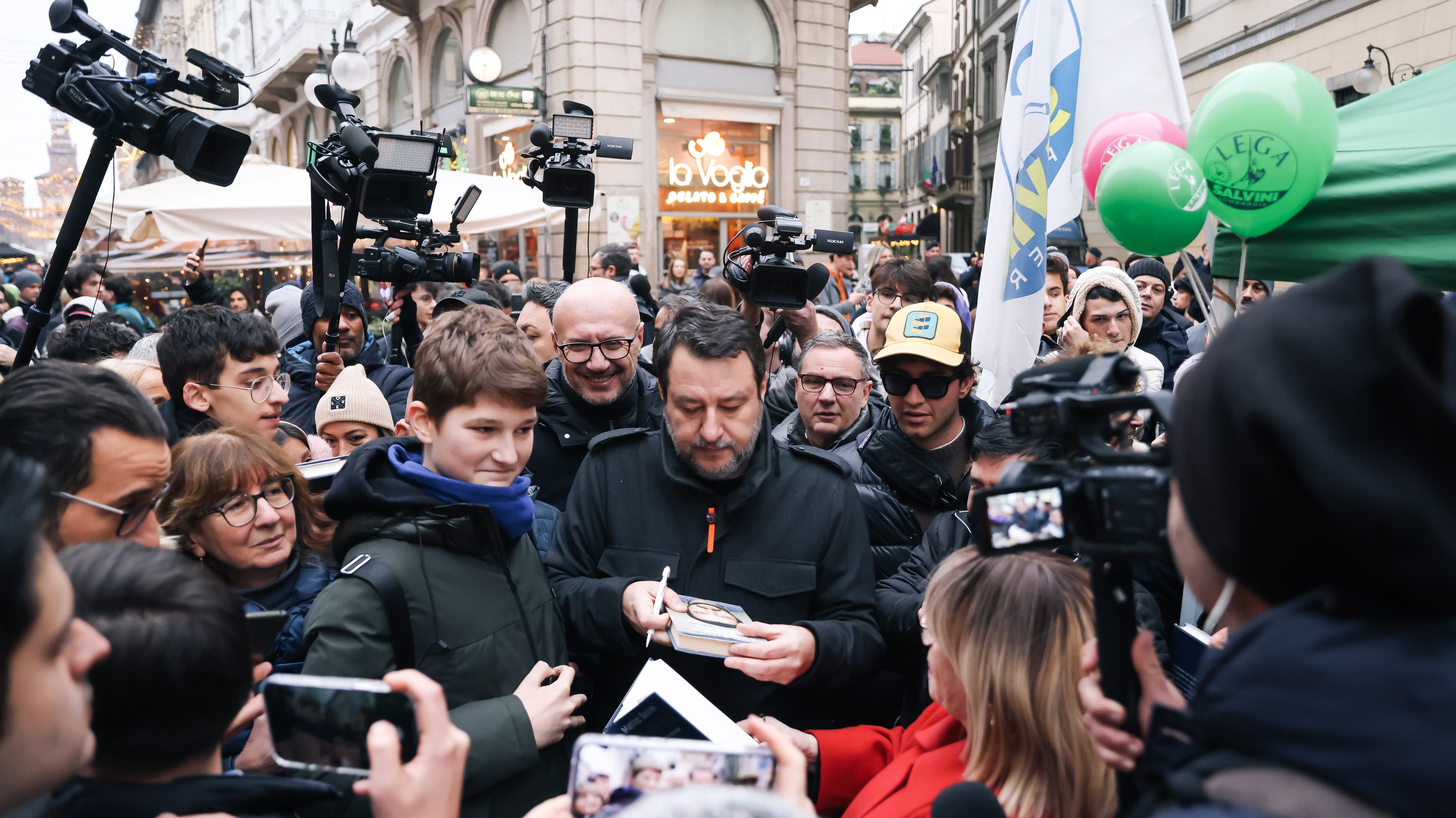 Salvini sul nuovo sindaco. "Uno con la maiuscola"