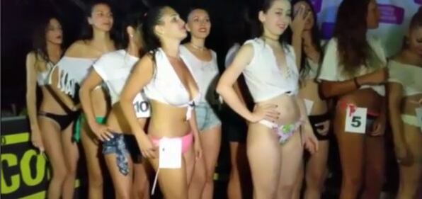 Miss magliatta bagnata 2017 a Padova 4