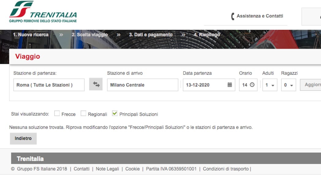 Impossibile prenotare i treni? Cosa sta succedendo davvero