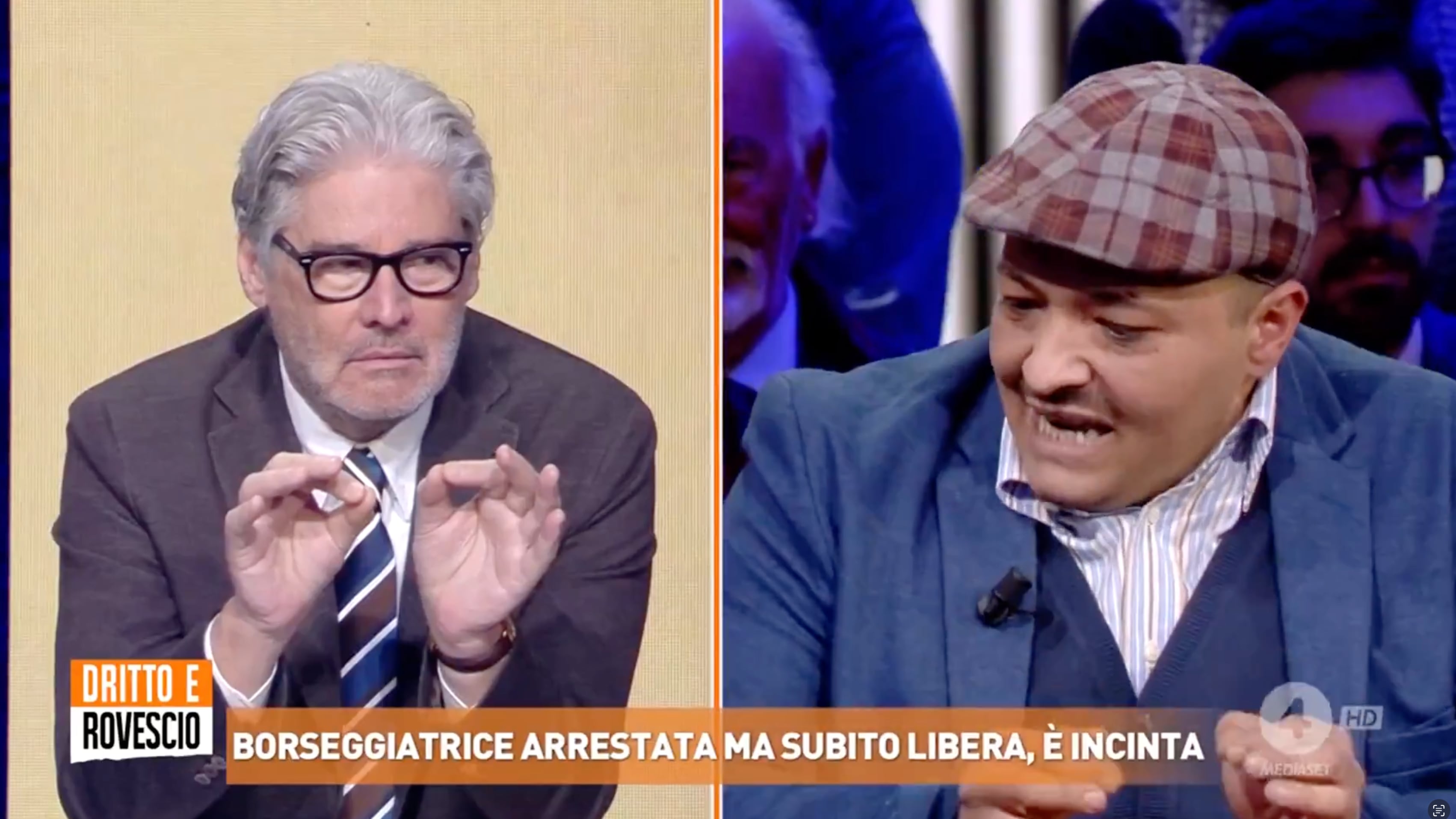 “Razzisti”. "Andatevene". La lezione di Del Debbio al rom