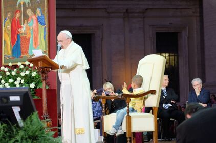 Ospite d'eccezione per papa Francesco 4