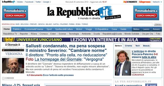 La condanna di Sallusti su tutti i siti 6