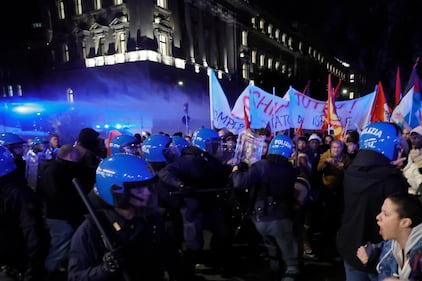 Scontri pro Pal a Roma 3