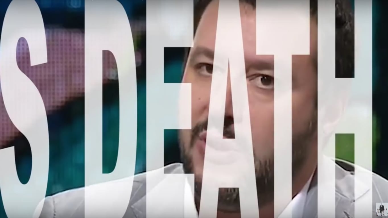Matteo Salvini nel nuovo video di Moby contro i leader della destra