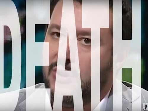 Matteo Salvini nel nuovo video di Moby contro i leader della destra