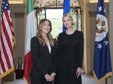 Ivanka incontra Boschi per parlare di parità di genere e violenza sulle donne 2