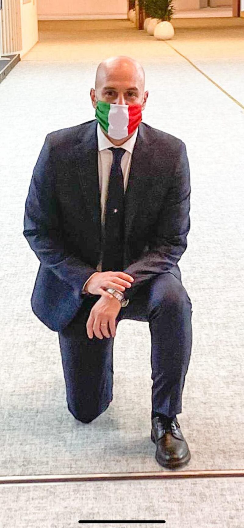 procaccini inginocchiato per paty