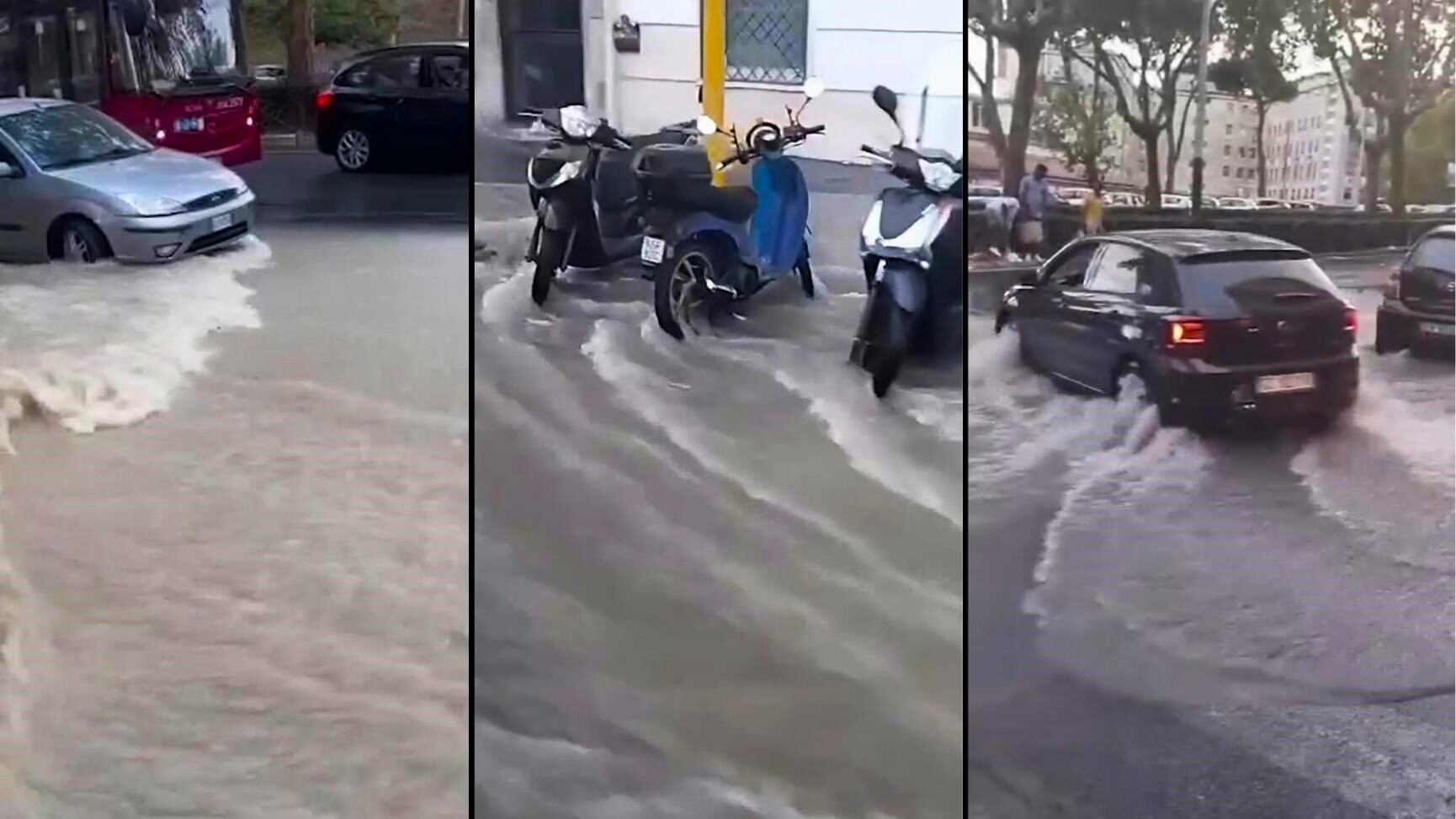 Tubo rotto e Gianicolese sottacqua: cosa è successo a Roma