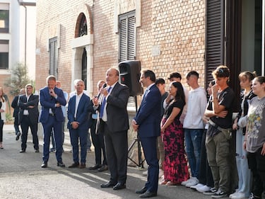 La visita del ministro Lollobrigida all'Istituto Agrario Garibaldi di Roma 5