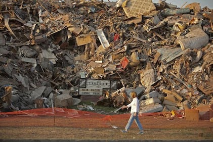 La devastazione causata da Katrina 2