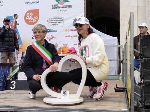 Il cuore delle Olimpiadi è partito da Brescia
