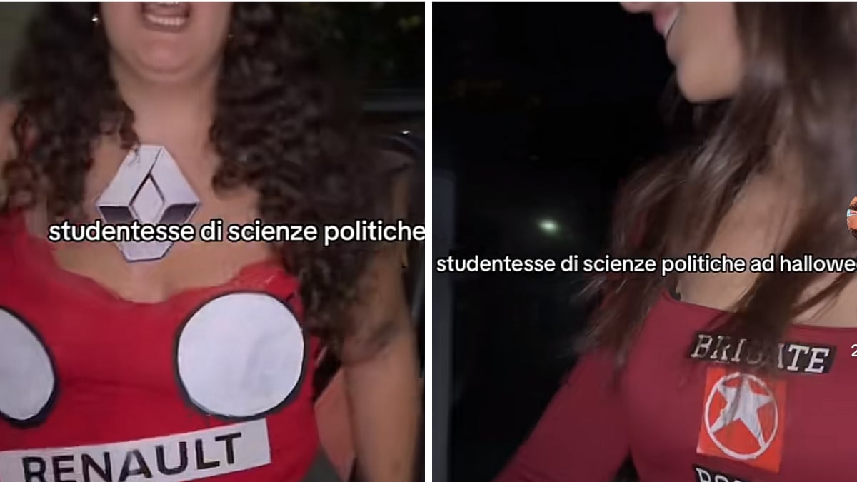 Ad Halloween vestite da "caso Moro" con t-shirt delle Br: i video choc sui social