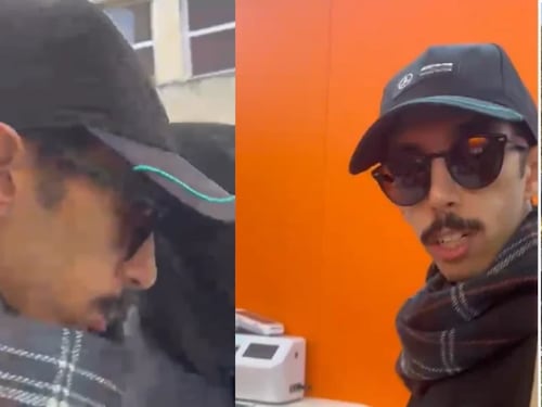 ESCLUSIVO | Beccato dal Giornale al corteo, si dà alla fuga ed entra in un negozio