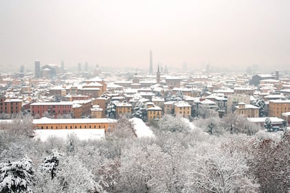 Bologna sotto la neve, le immagini 3