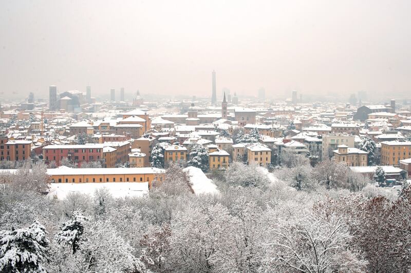 Bologna sotto la neve, le immagini 3
