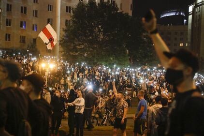 Bielorussia, proteste e scontri a Minsk 7