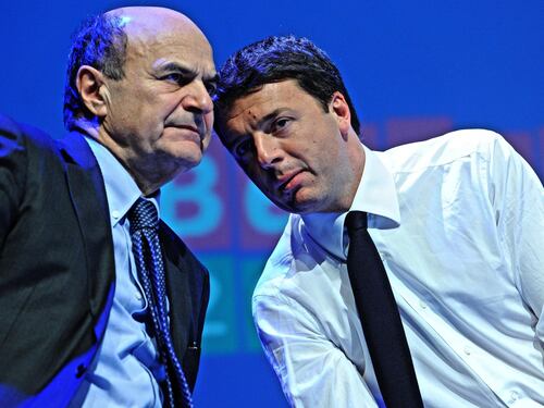 Tutti pronti a fare il premier: Bersani rimane intrappolato nelle trame di Renzi