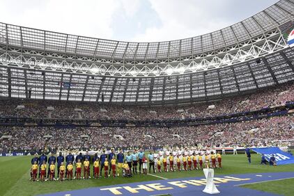 Francia campione Mondo: lo spettacolo sugli spalti dello stadio Luzhniki  12