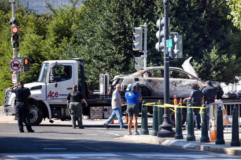 Si schianta con la sua auto e poi si uccide: ancora paura a Capitol Hil