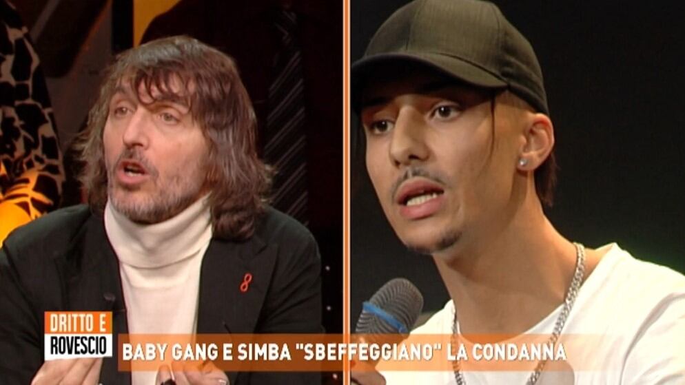 "Non sono artisti". Cruciani sbotta: scontro in tv su Simba la Rue e Baby gang