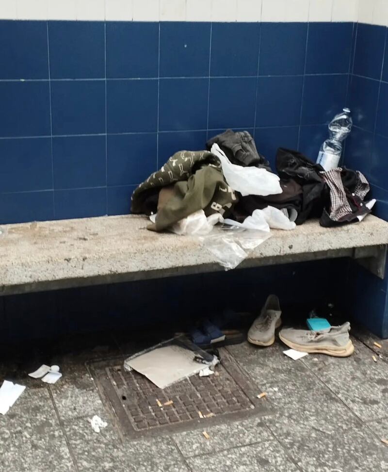 Degrado alla stazione di Milano Lampugnano 3