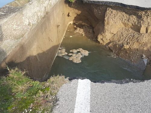 Venezia, la strada inghiottita dalla voragine