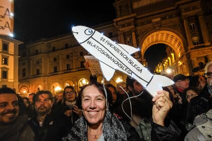  Le "Sardine" a Firenze 6