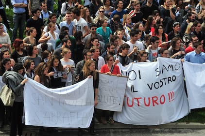 Università San Raffaele, occupazione degli studenti 5