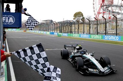 La splendida vittoria di Kimi a Suzuka - Guarda le foto 7