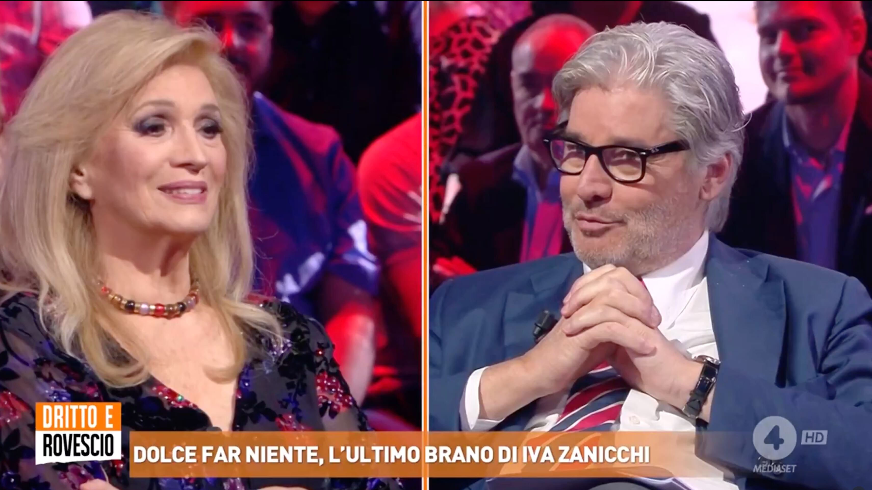 "Hai pensato di farti suora?". Il siparietto tra Iva Zanicchi e Del Debbio