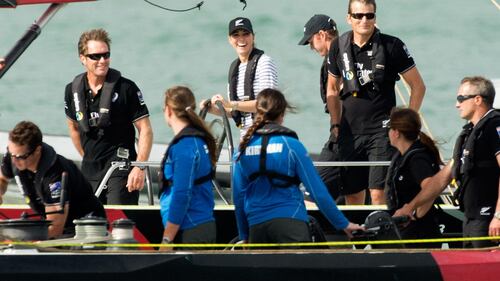 Kate e William marinai provetti in Nuova Zelanda 4